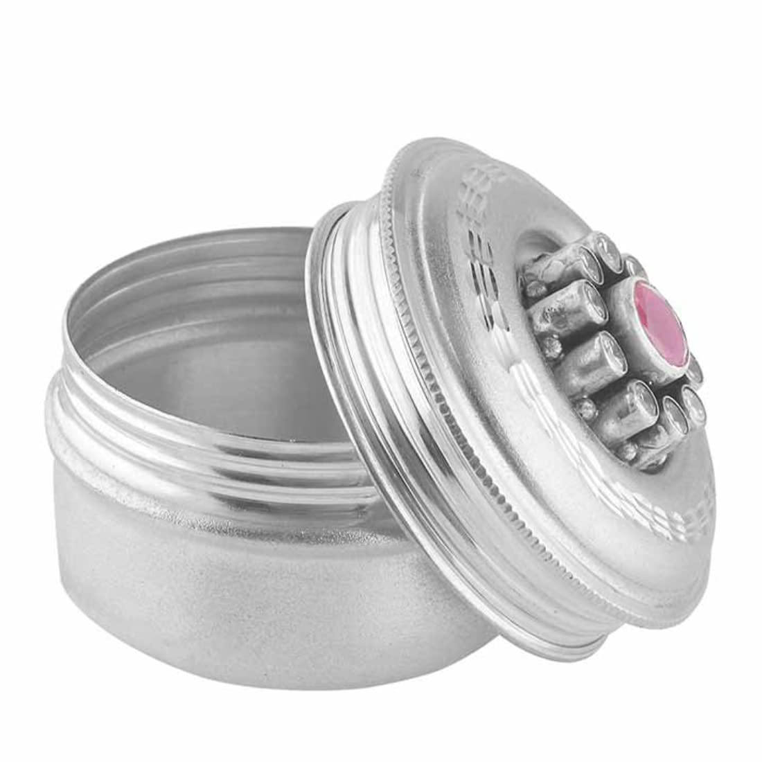 Sterling Silver Haldi Kumkum Box