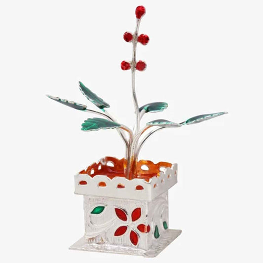 Sterling Silver Tulsi Plant