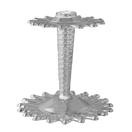 Silver Incense Stick Holder (Flower Design)