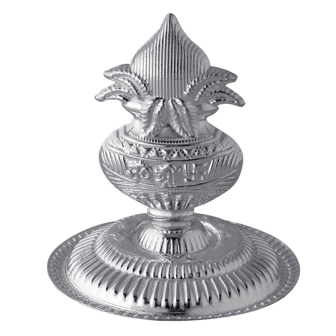 Silver Incense Stick Holder (Kalash Shape)