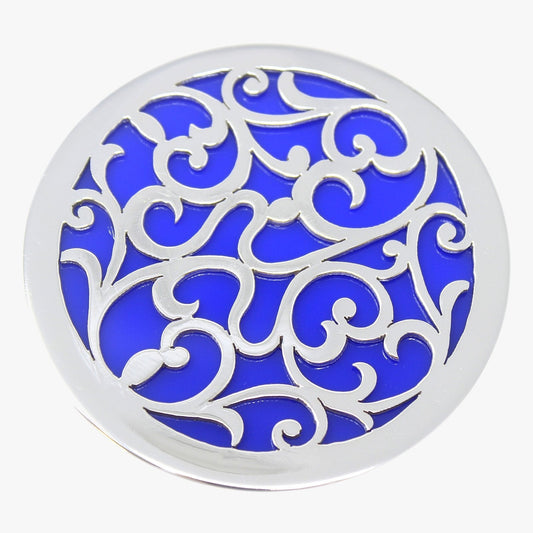 Sterling Silver Blue Coasters