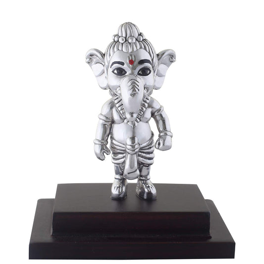 Silver 999 Bal Ganesh Statue