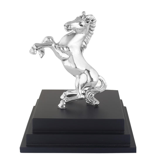 Silver 990 Horse Showpiece